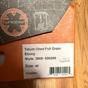 Dansko Ebony Leather Oxfords